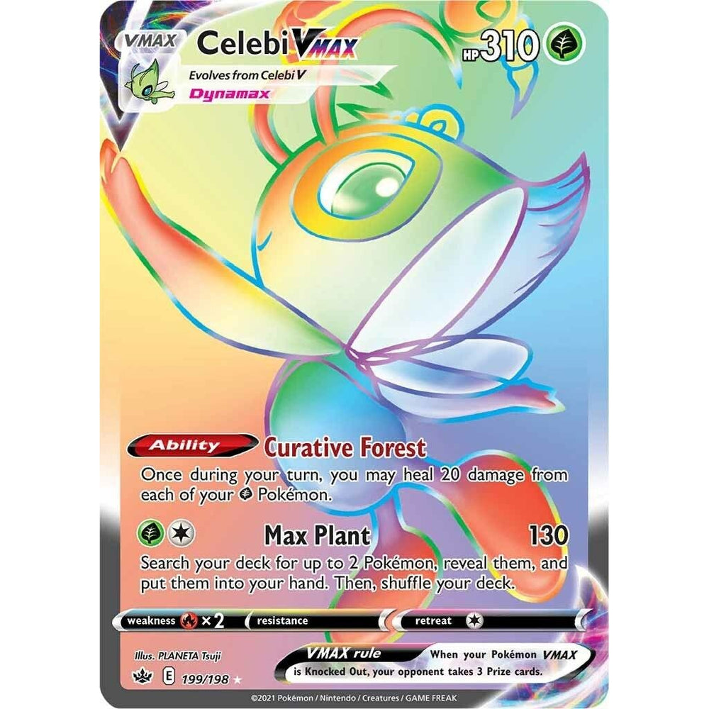 Celebi VMAX (Secret) (199/198) (SWSH06)