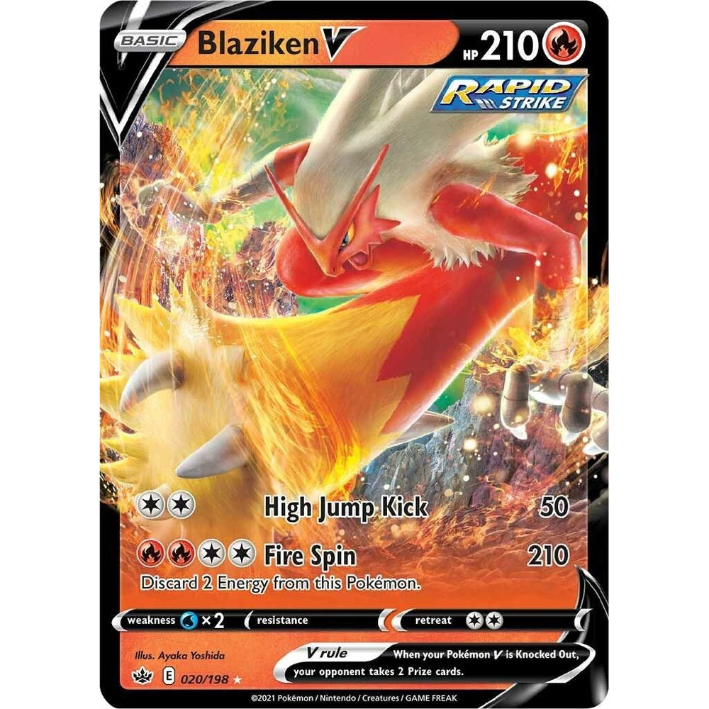 Blaziken V (020/198) (SWSH06)