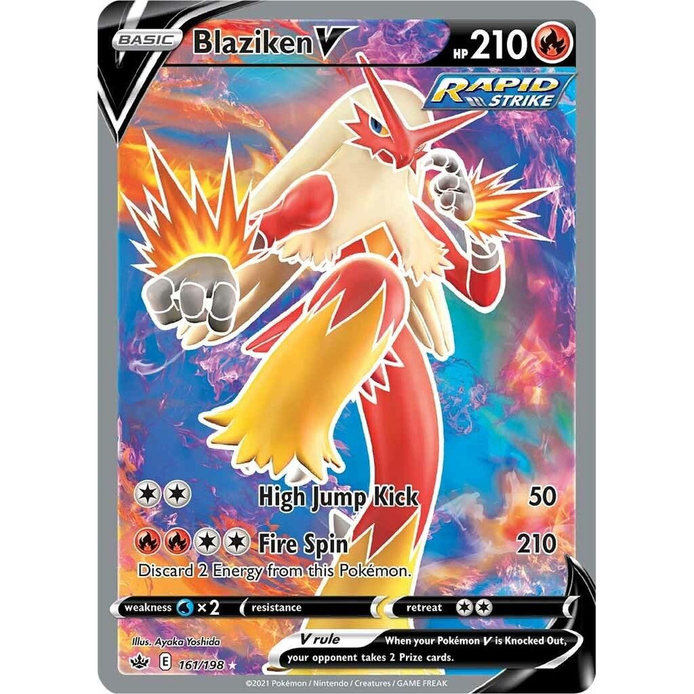 Blaziken V (Art Complet) (161/198) (SWSH06)