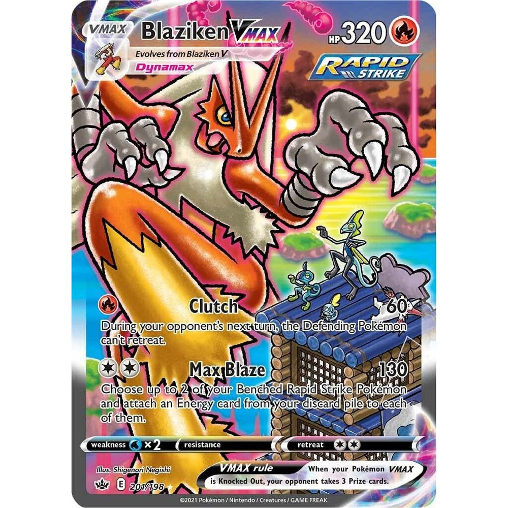 Blaziken VMAX (Art Alternatif Secret) (201/198) (SWSH06)