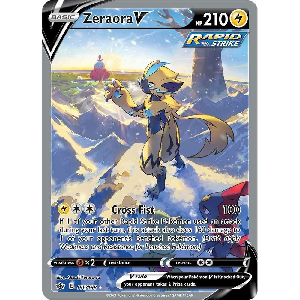 Zeraora V (Art Alternatif Complet) (166/198) (SWSH06)