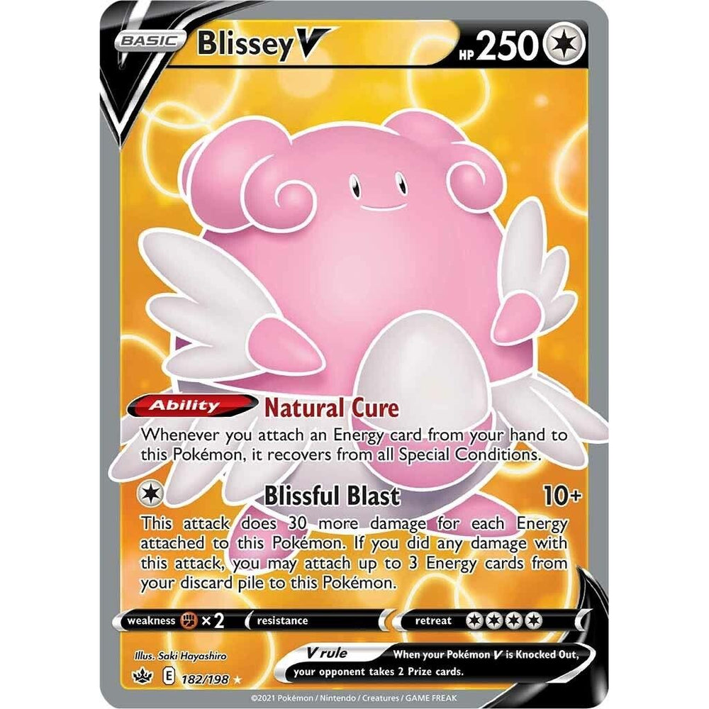 Blissey V (Full Art) (182/198) (SWSH06)