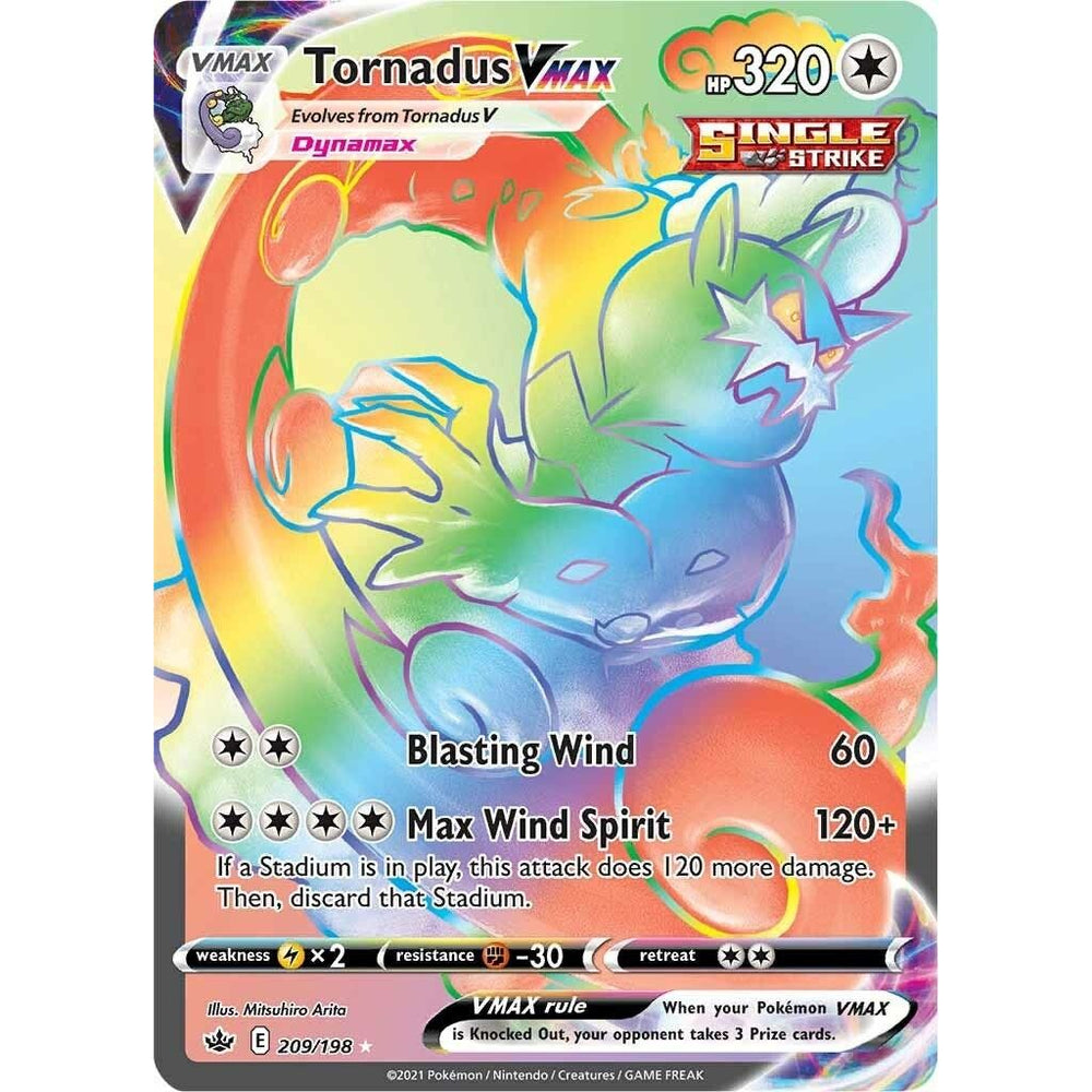 Tornadus VMAX (Secret) (209/198) (SWSH06)