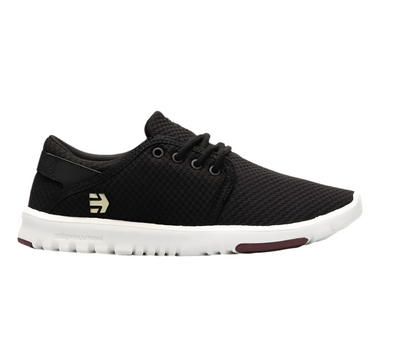 Chaussures Etnies 'Scout' - Noir/Blanc/Bordeaux (pour femmes)