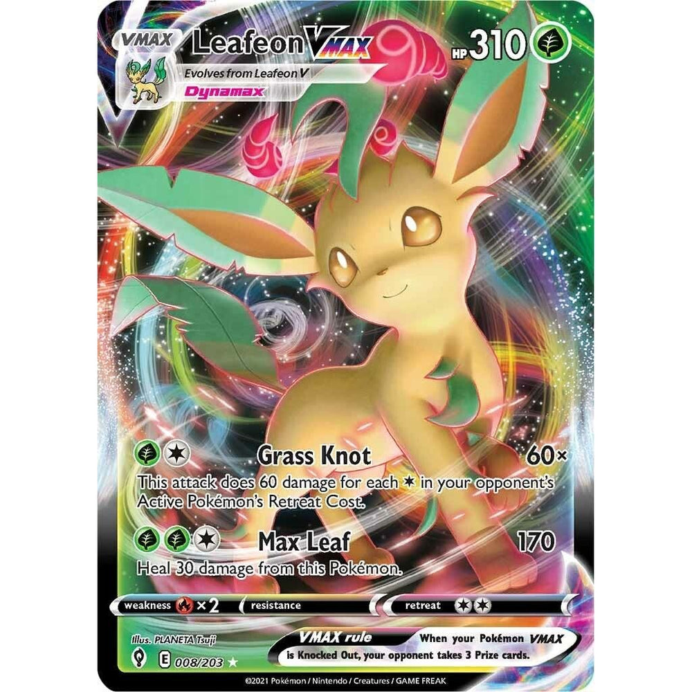 Leafeon VMAX (008/203) (SWSH07)