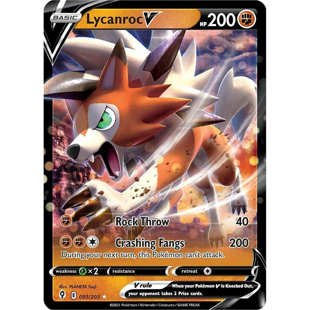 Lycanroc V (091/203) (SWSH07)