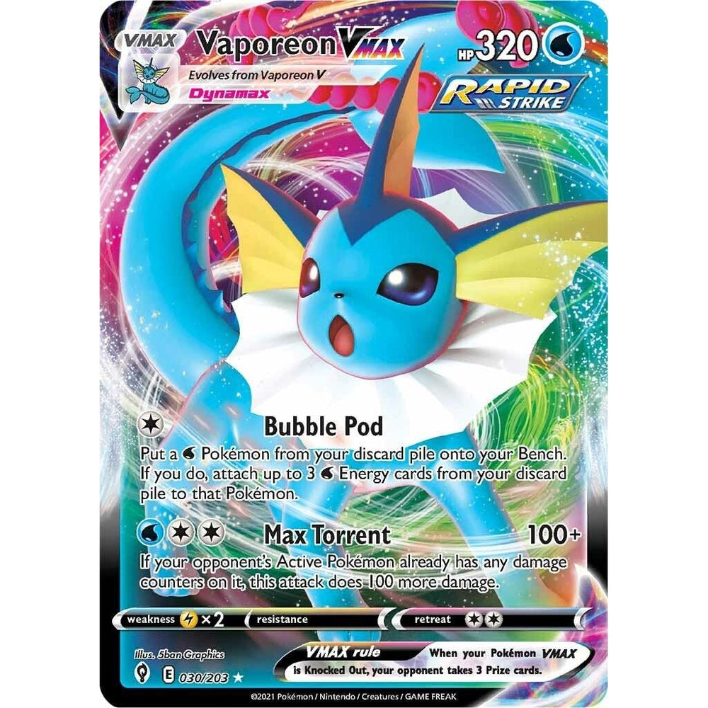 Vaporeon VMAX (030/203) (SWSH07)