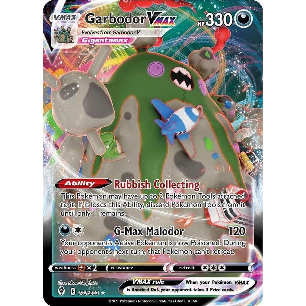 Garbodor VMAX (101/203) (SWSH07)