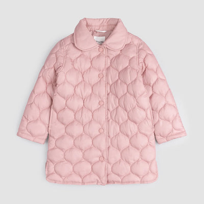 Rose Quilted Girl's Jacket | Miles The Label