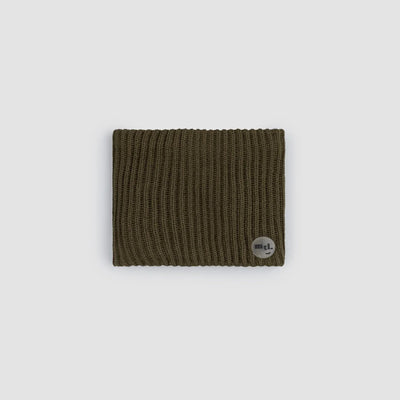 Ribbed Neck Warmer | Lichen Green | Miles The Label