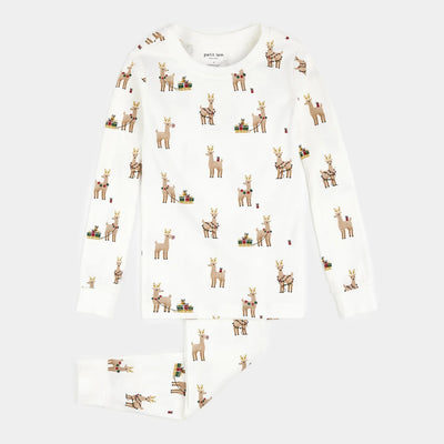 Ensemble pyjama « Rudy et ses amis » sur fond blanc | Petit Lem