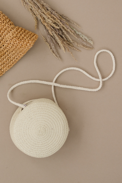 Sac à main en paille