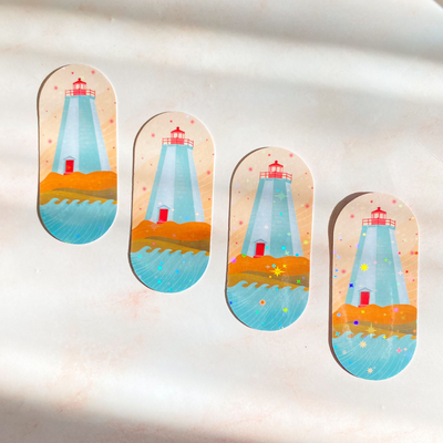 East Coast Lighthouse | New Brunswick Sticker