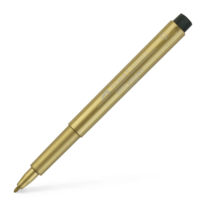 Faber-Castell - PITT Artist Pen - Pointe ogive - Métallique