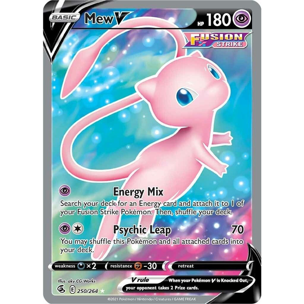 Mew V (Full Art) (250/264) (SWSH08)