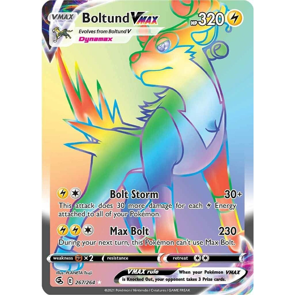 Boltund VMAX (Secret) (267/264) (SWSH08)
