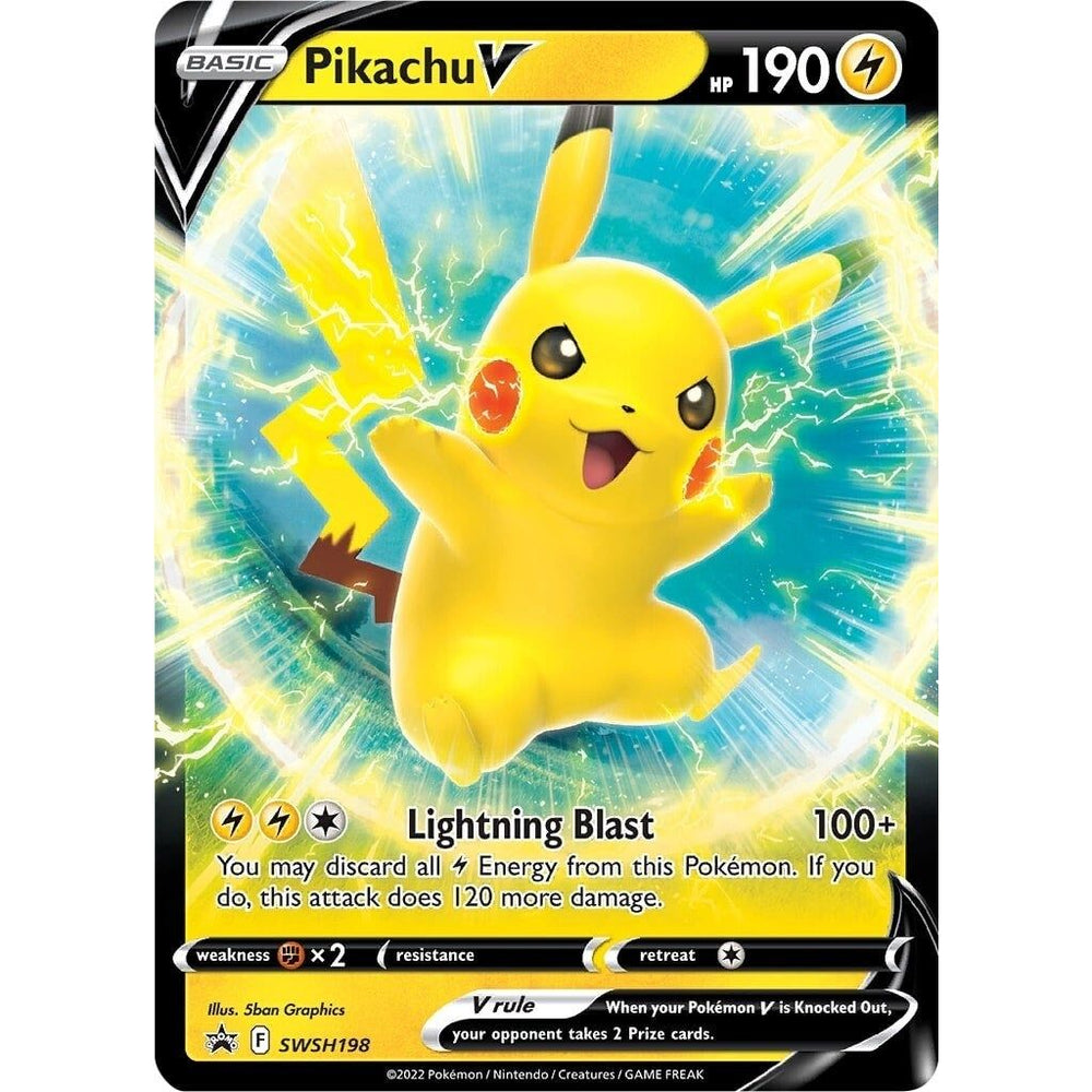 Pikachu V - SWSH198 (SWSH198) (SWSD)