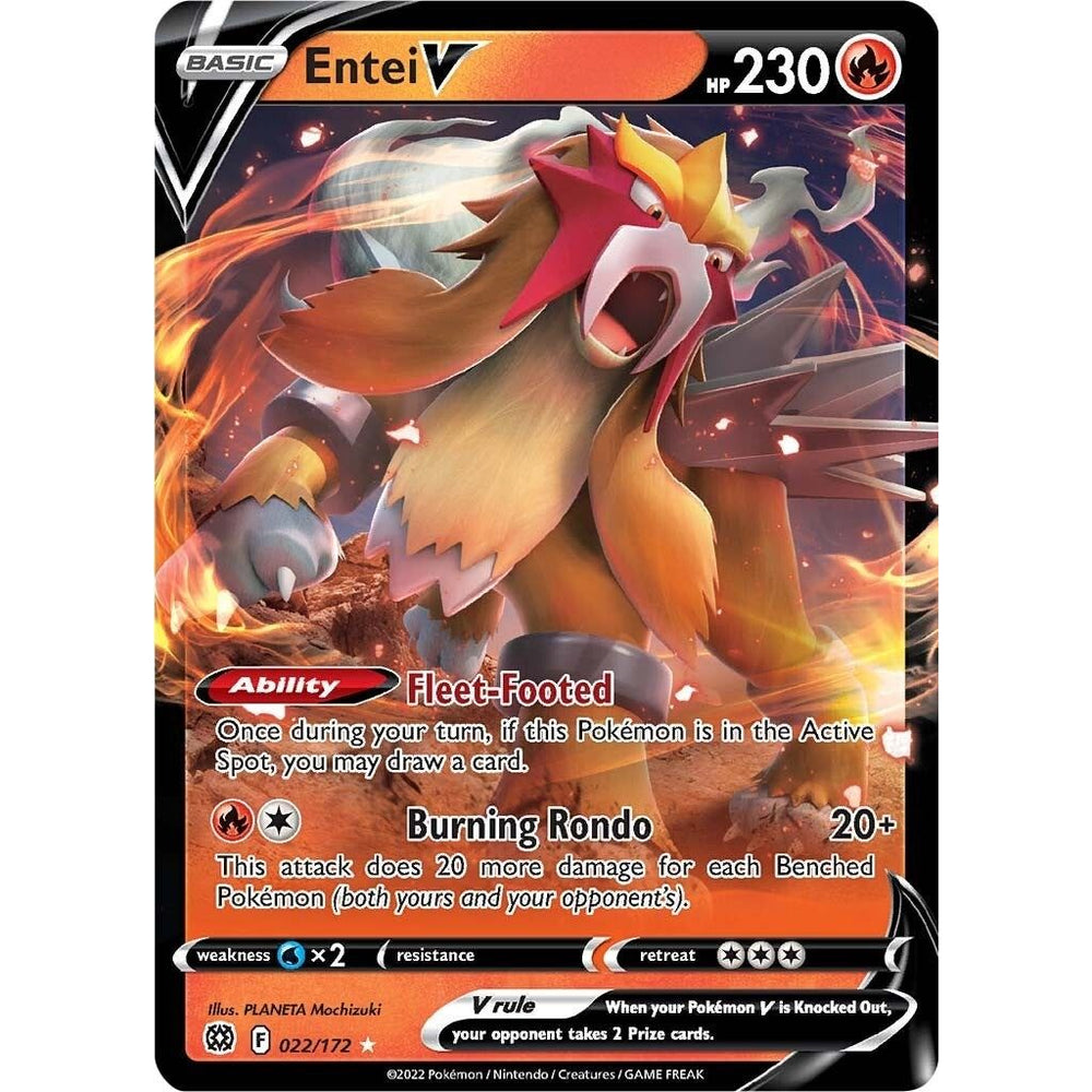 Entei V (022/172) (SWSH09)
