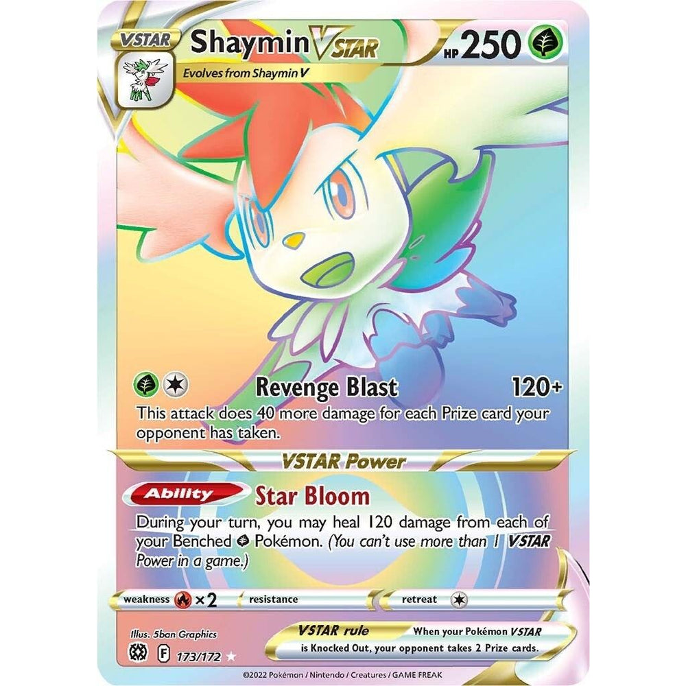 Shaymin VSTAR (Secret) (173/172) (SWSH09)