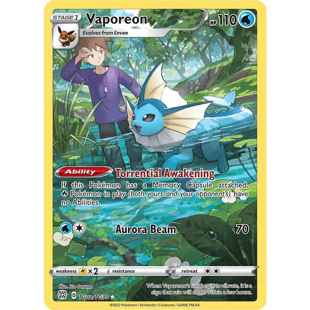Vaporeon (TG02/TG30) (SWSH09:TG)