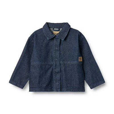 Overshirt Sola | Dark Blue | Wheat Kids