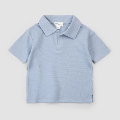 Polo Shirt | Powdered Blue | Miles the Label