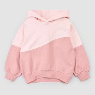 Hooded Sweatshirt | Two Tone Pink | Miles the Label