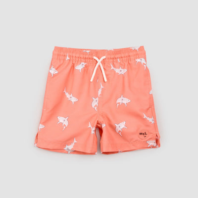 Short de bain | Requins sur corail | Miles the Label