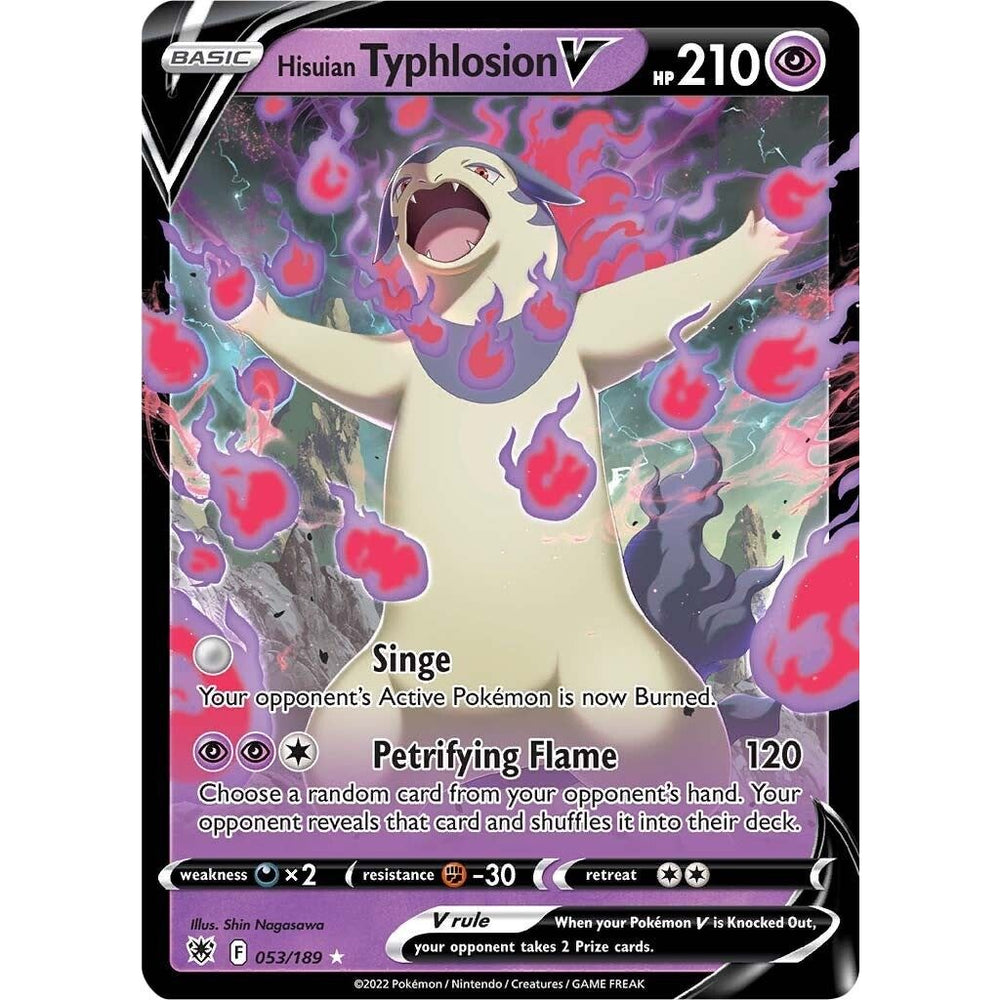 Typhlosion de Hisui V (053/189) (SWSH10)