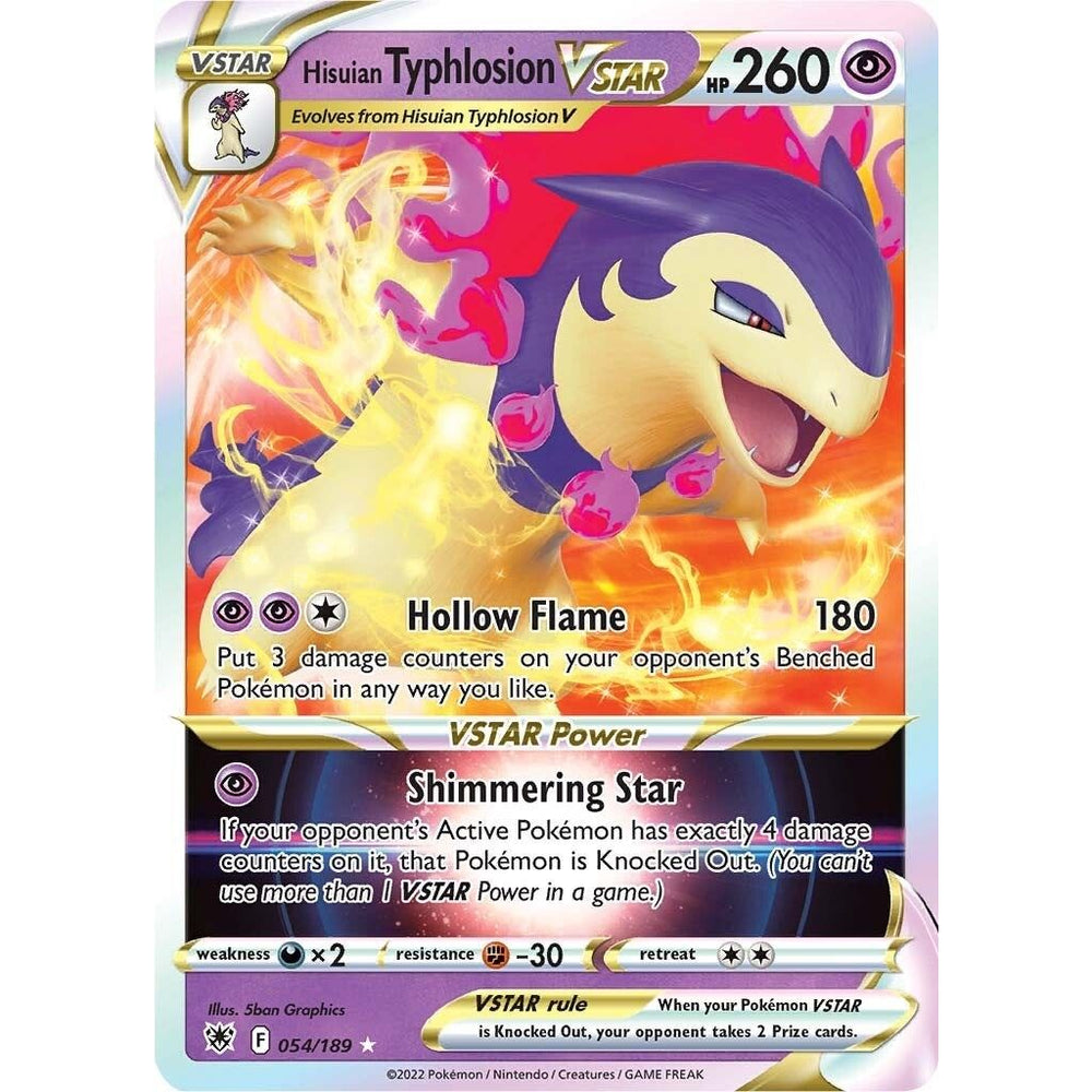 Typhlosion de Hisui VSTAR (054/189) (SWSH10)