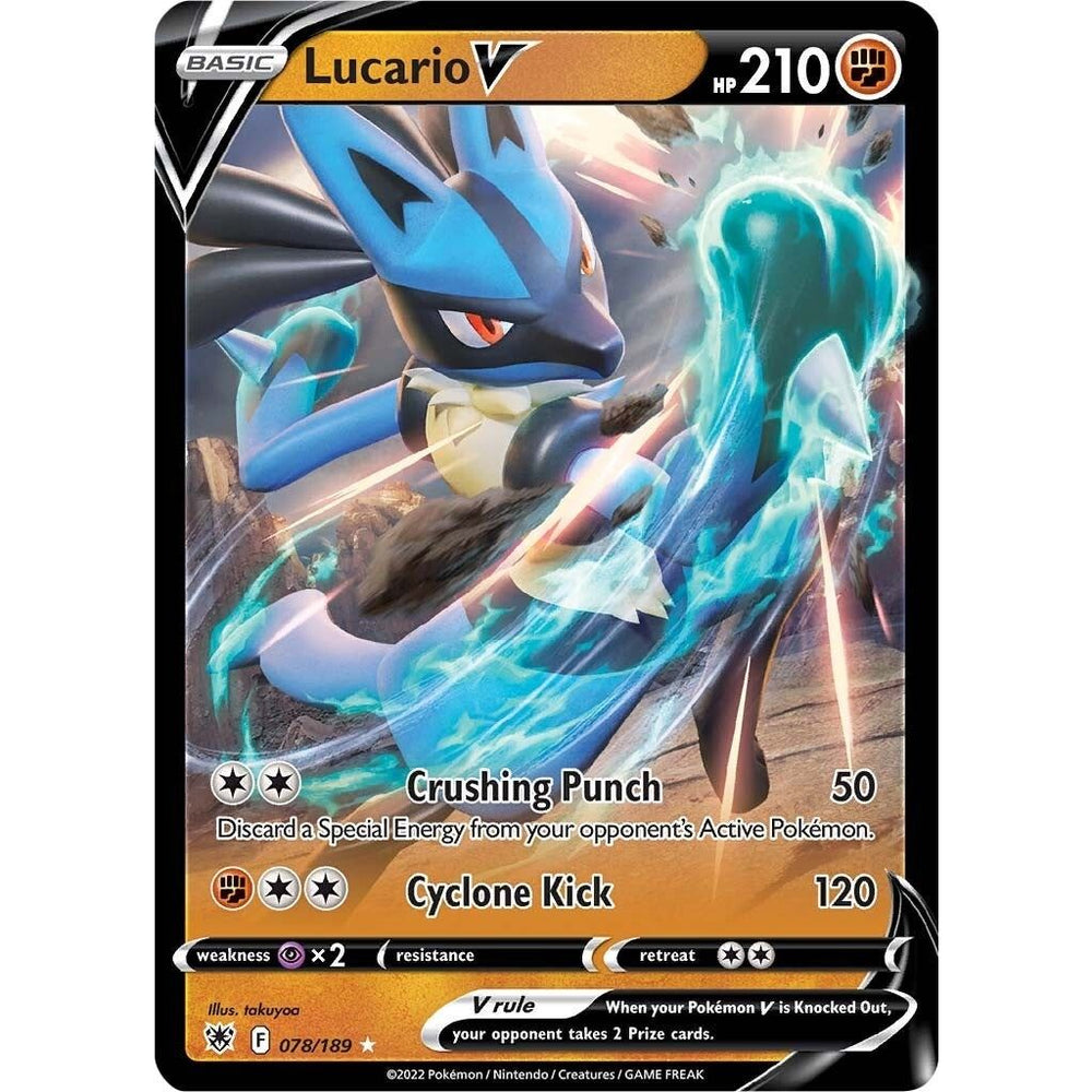 Lucario V (078/189) (SWSH10)