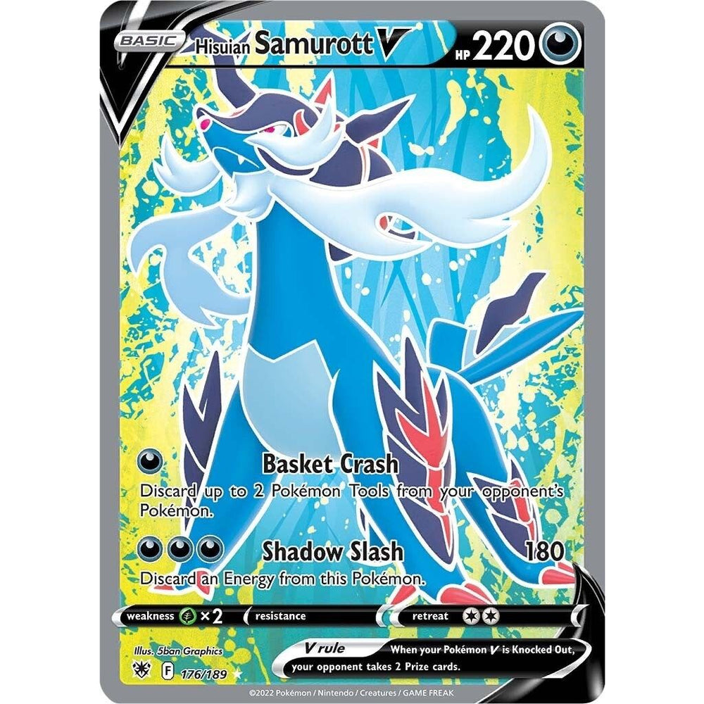 Samurott de Hisui V (Art Complet) (176/189) (SWSH10)