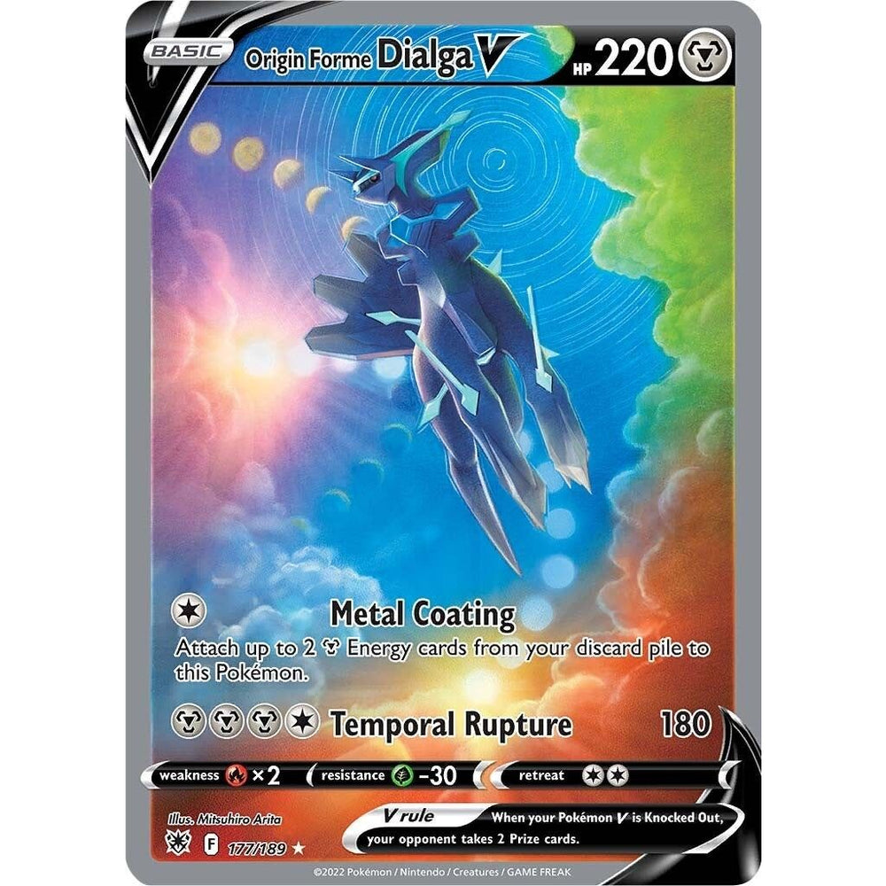 Origin Forme Dialga V (Alternate Full Art) (177/189) (SWSH10)