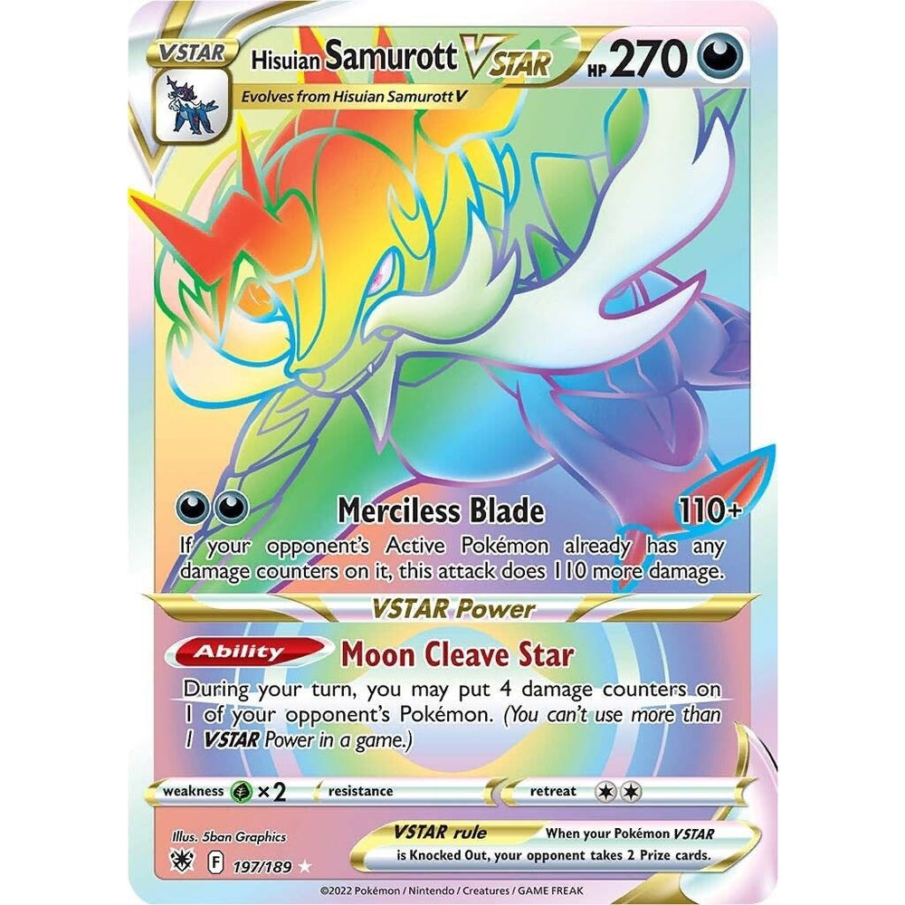 Samurott d'Héritage VSTAR (Secret) (197/189) (SWSH10)