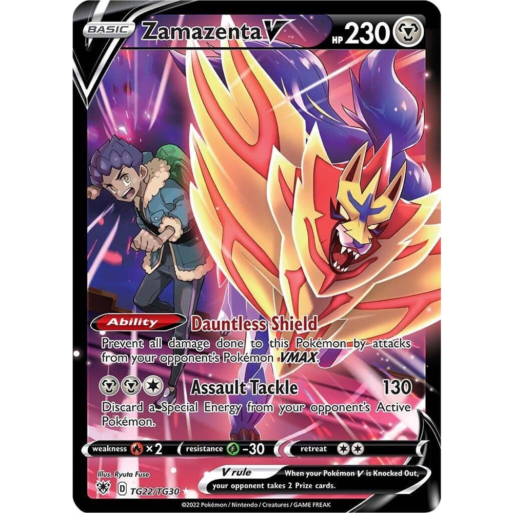 Zamazenta V (TG22/TG30) (SWSH10:TG)