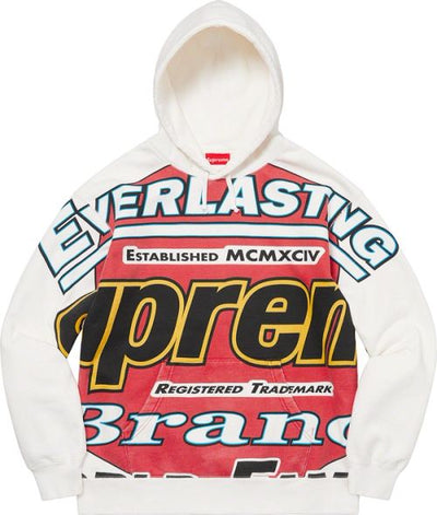 Supreme 'Everlasting' Hoodie - White