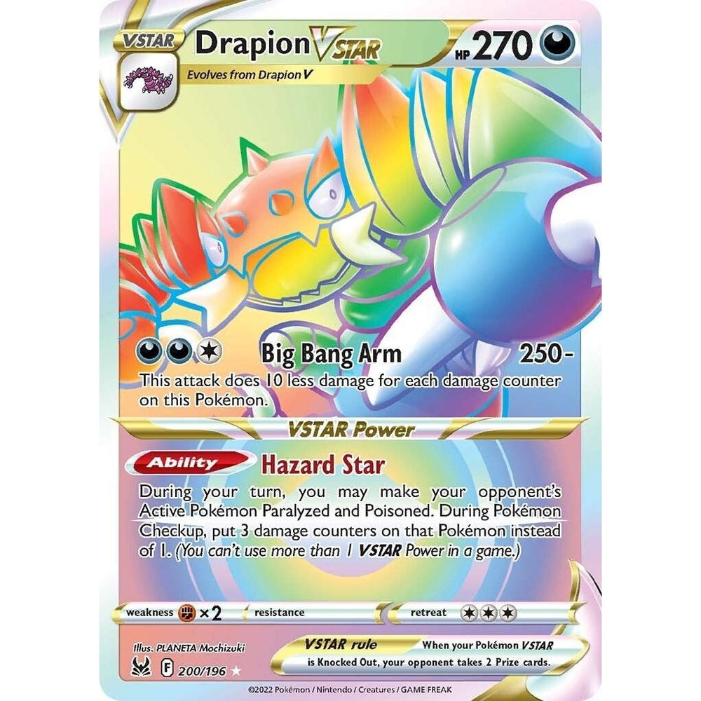 Drapion VSTAR (Secret) (200/196) (SWSH11)