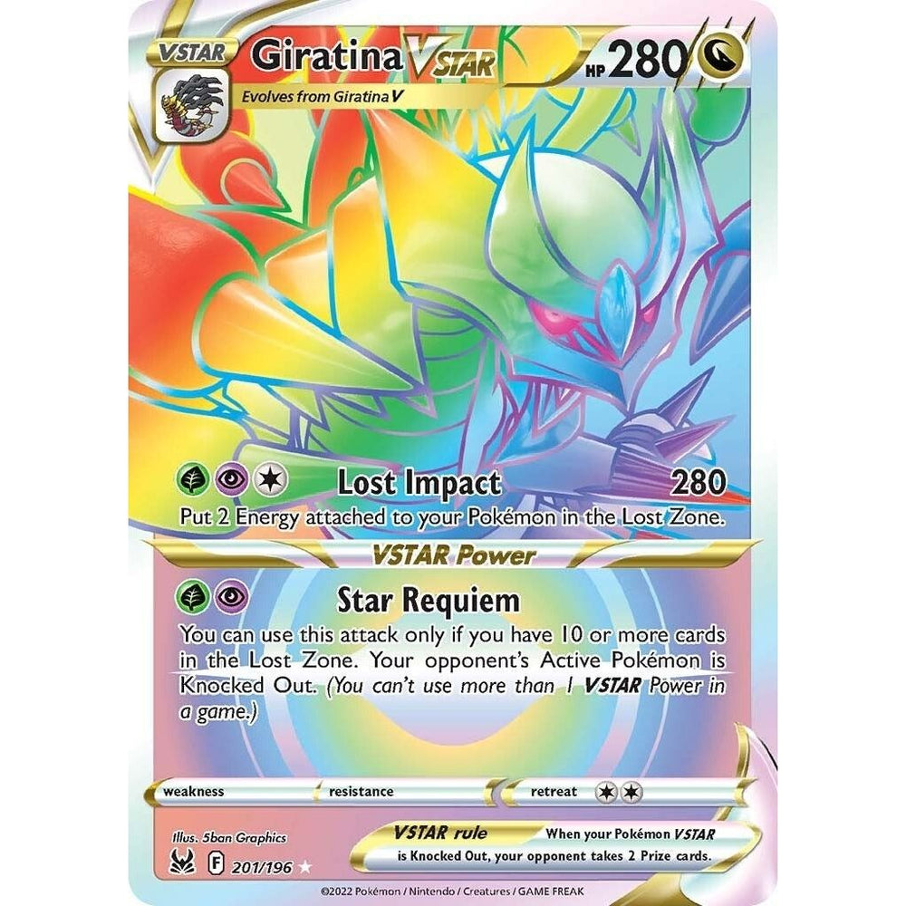 Giratina VSTAR (201) (Secret) (201/196) (SWSH11)