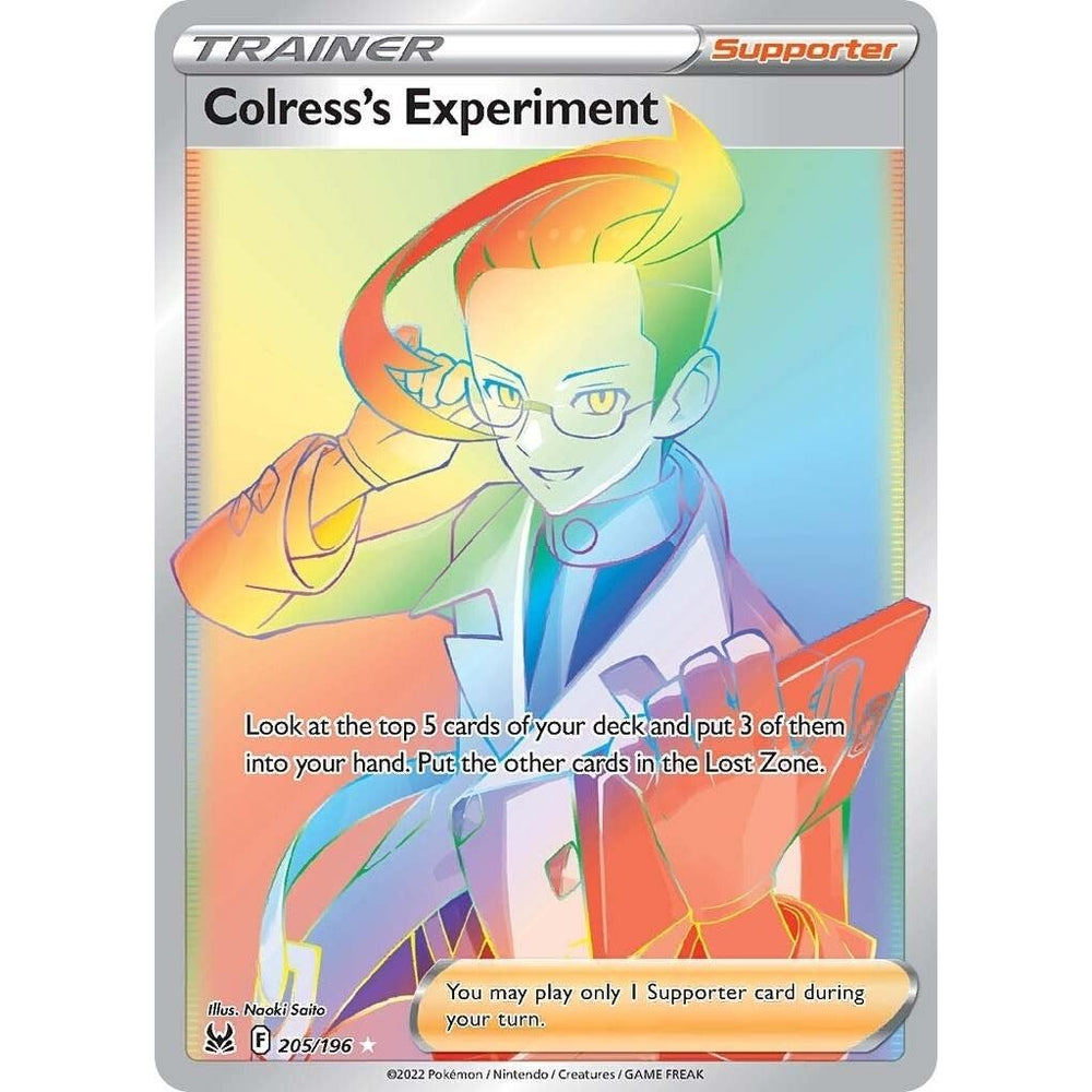 L'Expérience de Colress (Secret) (205/196) (SWSH11)