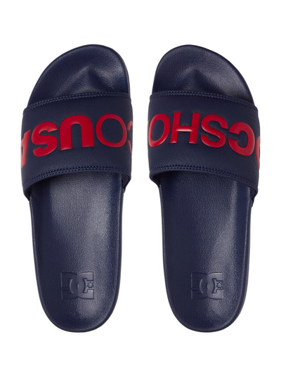 Sandales 'Brand Name' de DC Shoes - Marine/Rouge