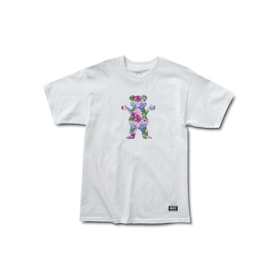 Grizzly Griptape 'Give Em Flowers' Tee - White