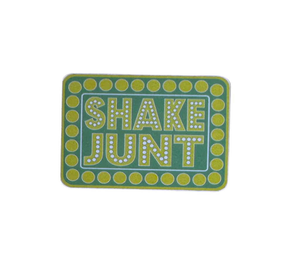 Autocollant 'OG Logo' Shake Junt - Vert Clair