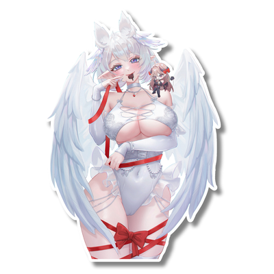 Z7: Lorel Valentines Angel Sticker
