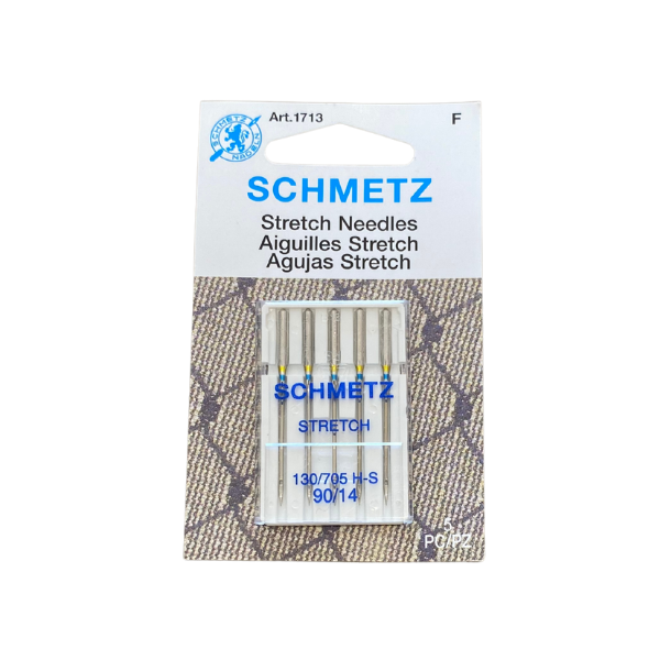 SCHMETZ #1713 Stretch Needles Carded - 90/14 - 5 Pieces — Cottage Quilting Ltd.