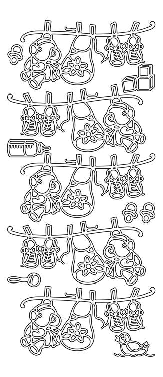 Stickers repositionnables - Ligne Bébé