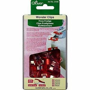 Clover 3156 - Wonder Clips - 50pcs. — Cottage Quilting Ltd.