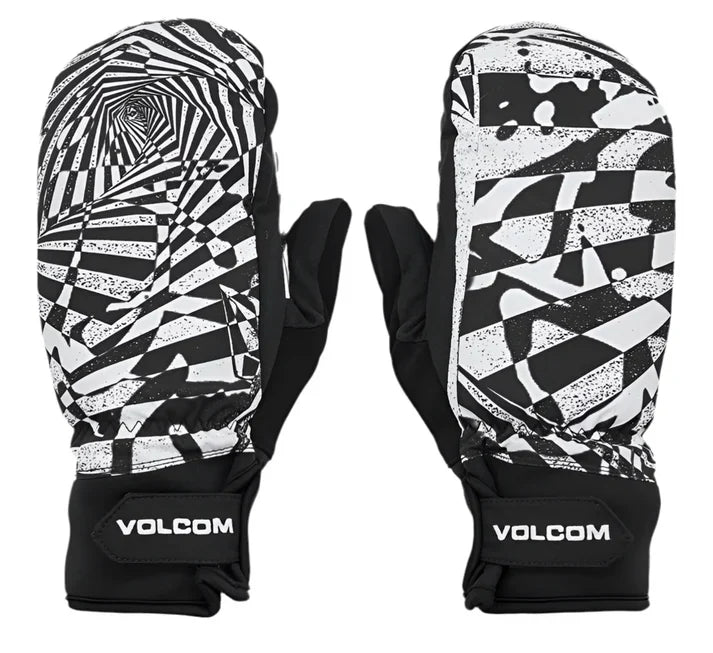 Mitaines de ski Volcom 'V.Co Nyle' - Blanc/Noir