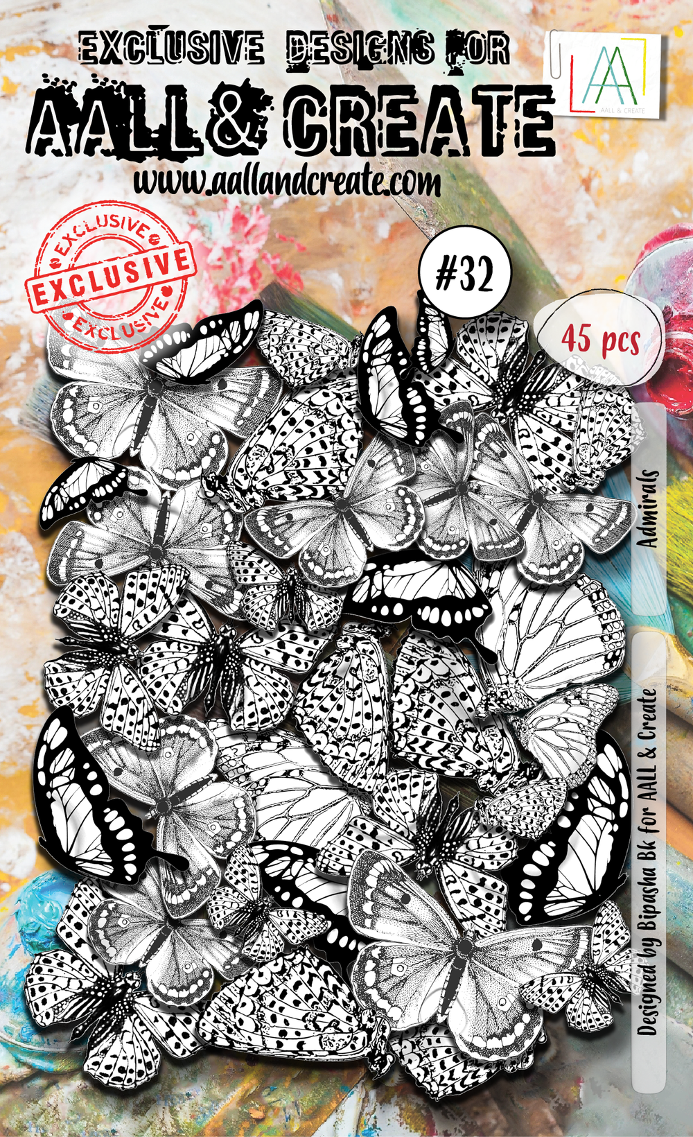 AALL and Create  Ephemera Die-Cuts - 32 - Admirals — Ecstasy Crafts