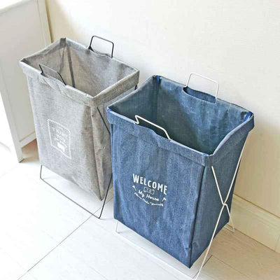 Panier de rangement imperméable pour vêtements, maison et salle de bain