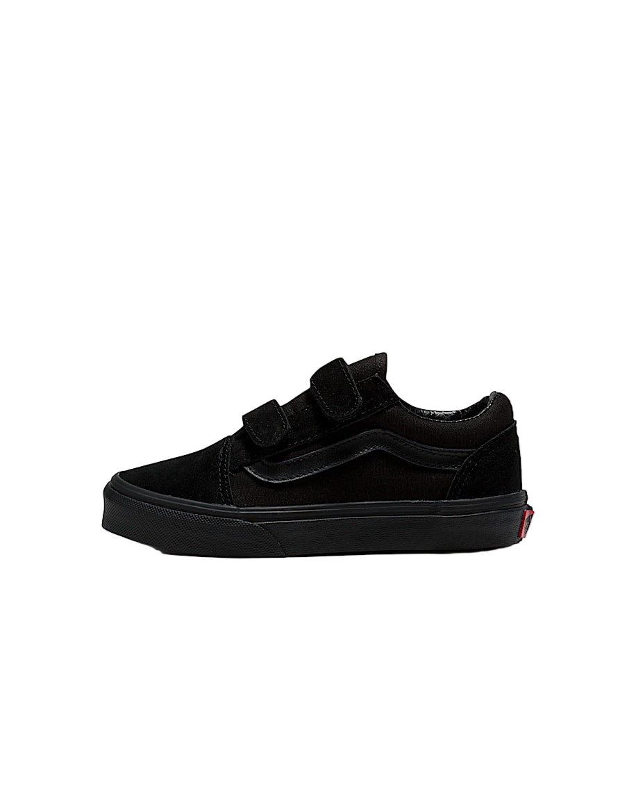 Chaussures Vans 'Old Skool Velcro' - Noir/Noir (ENFANTS)